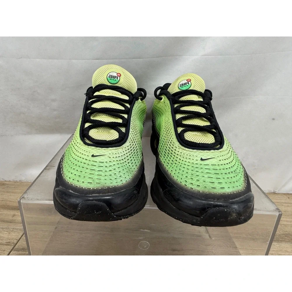 Nike Air Max Dn Volt Black Neon Green Mens Sneakers HV3521-700 Size 7.5